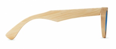 Logotrade promotional product picture of: Sunglasses and case in bamboo KEILA